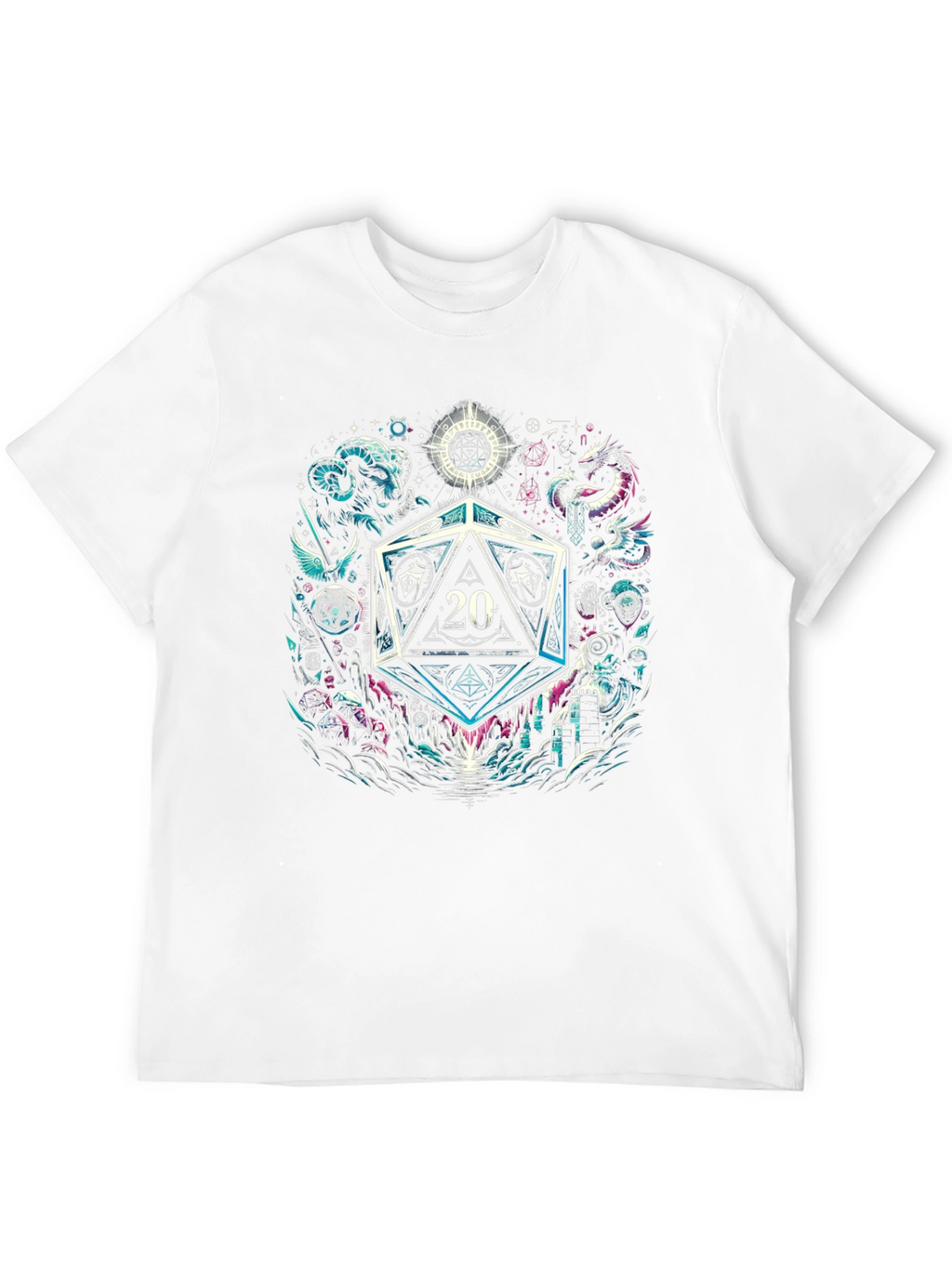 D&D Twenty Sided Die T-Shirt