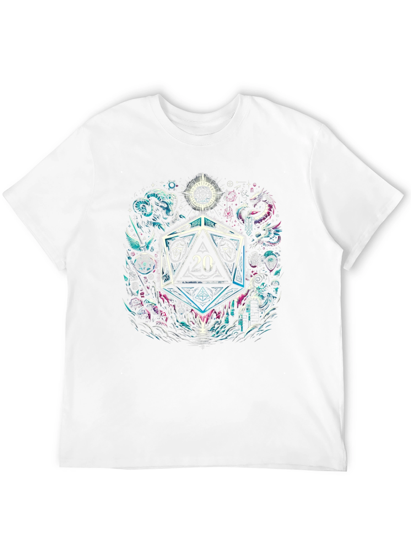 D&D Twenty Sided Die T-Shirt