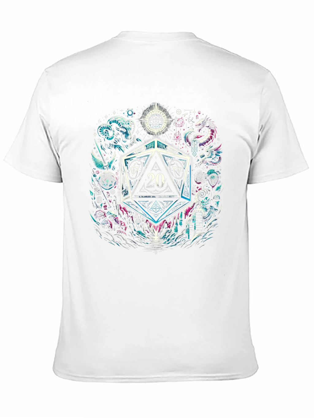 D&D Twenty Sided Die T-Shirt