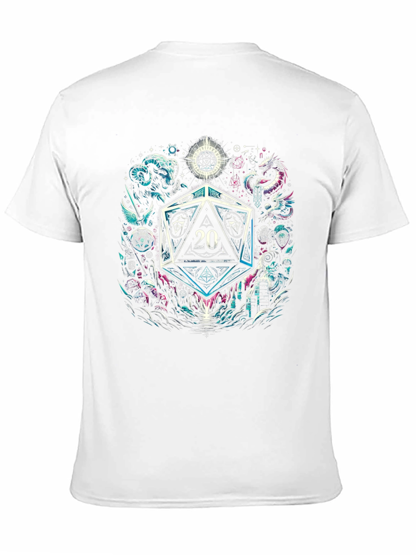 D&D Twenty Sided Die T-Shirt