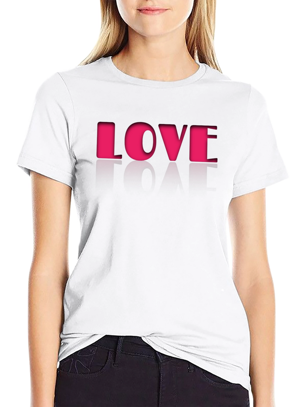 Love Graphic Tee - Stylish Mens Black T-Shirt