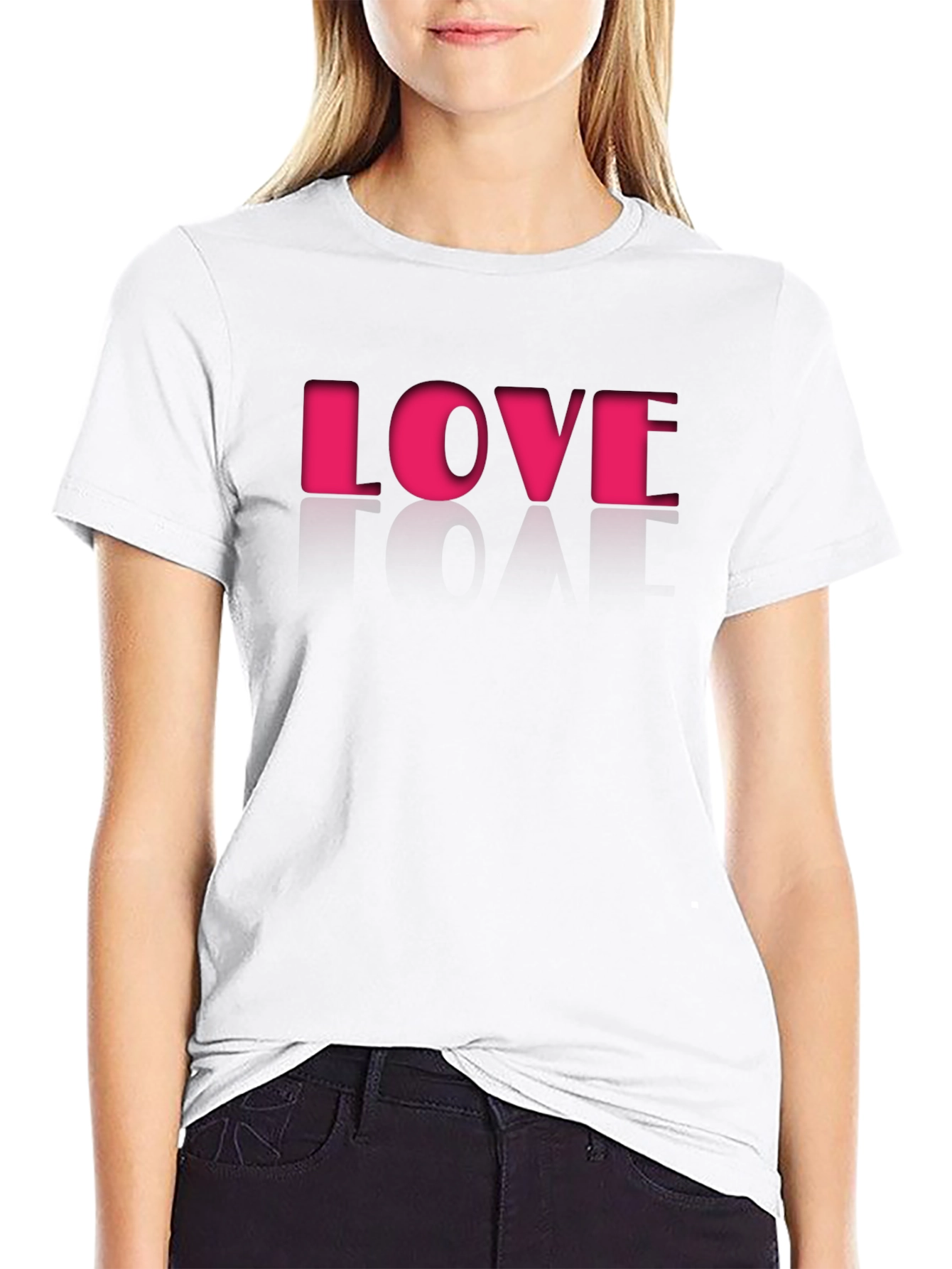 Love Graphic Tee - Stylish Mens Black T-Shirt
