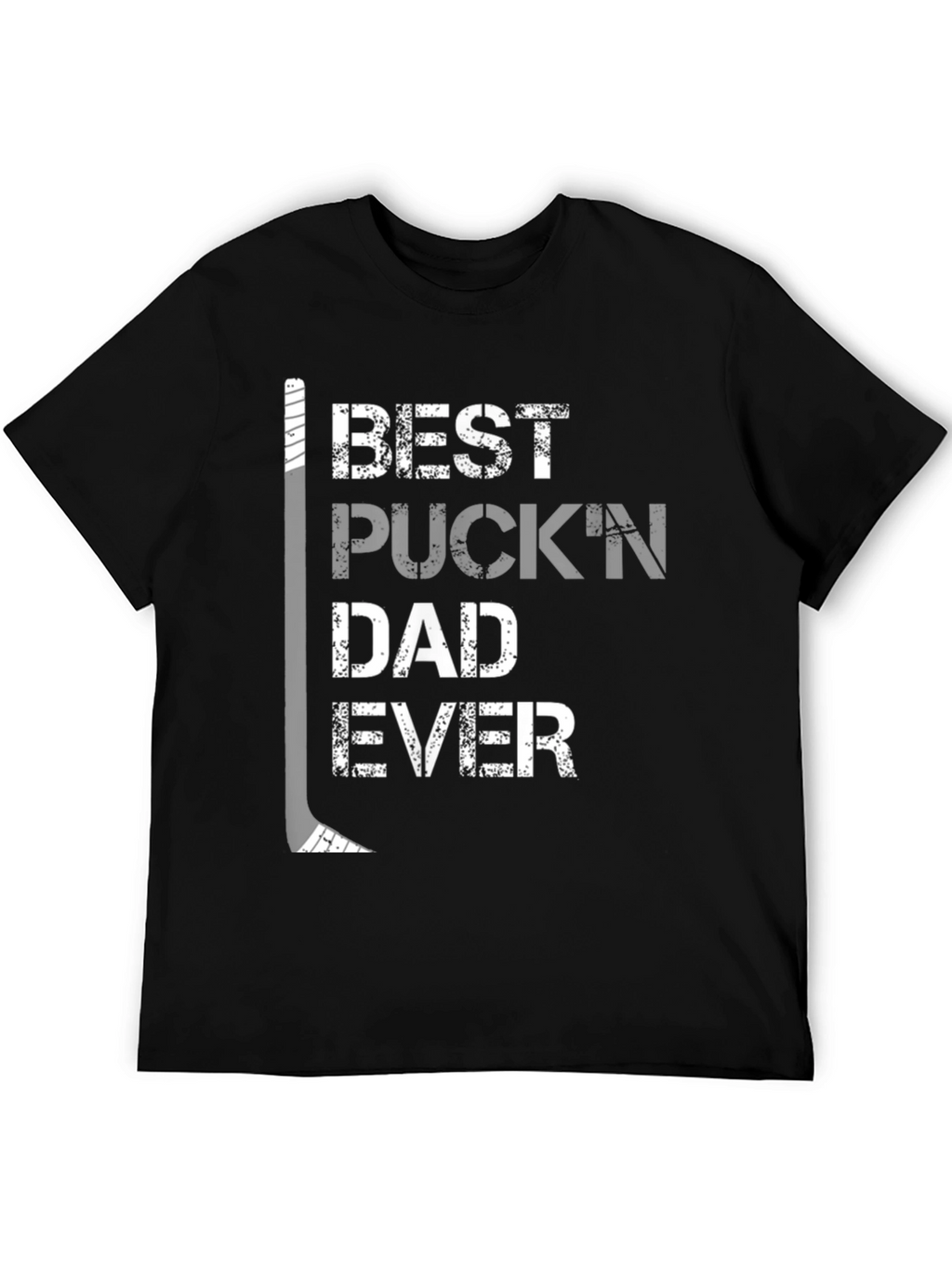 Best Puckn Dad Ever Hockey T-Shirt
