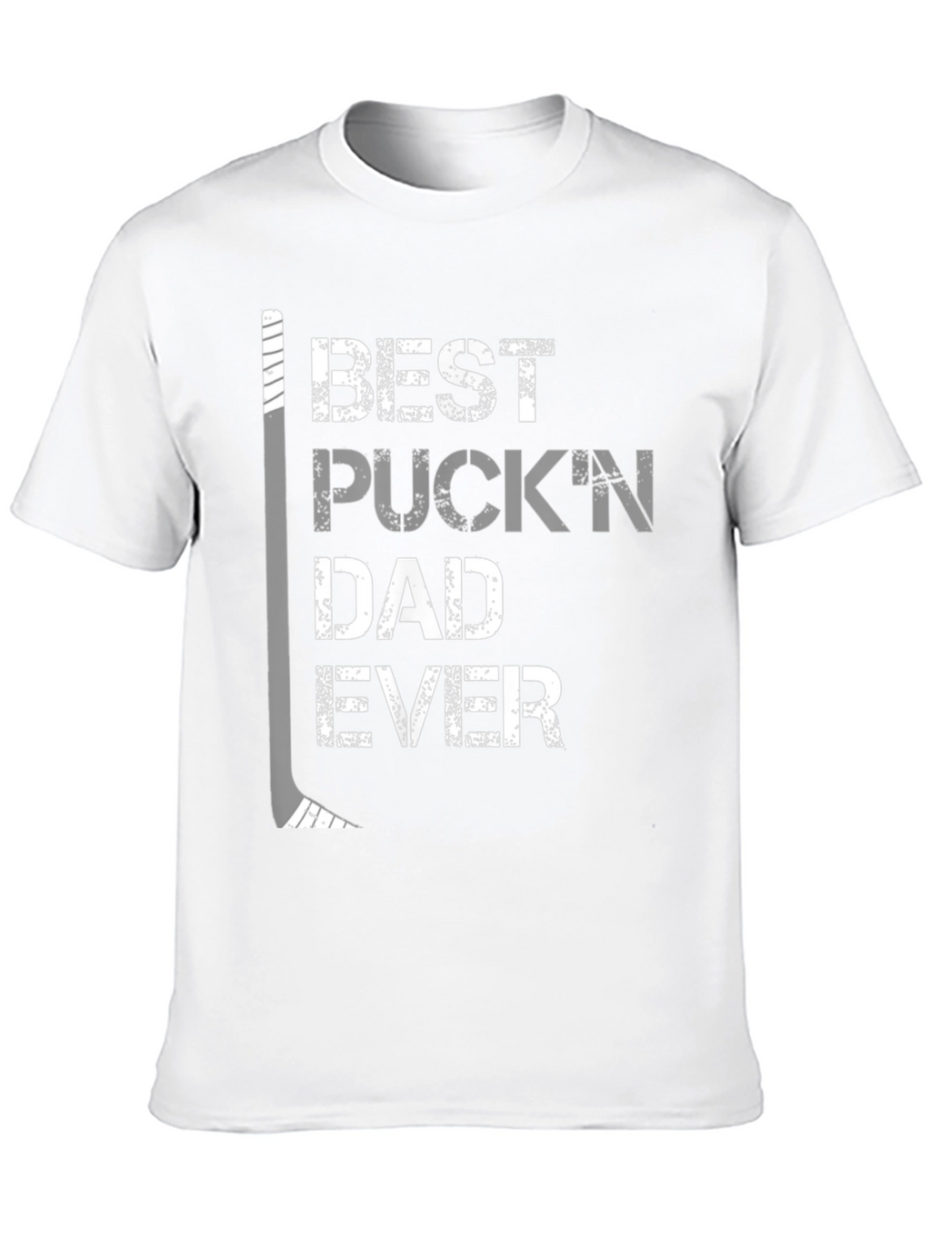 Best Puckn Dad Ever Hockey T-Shirt