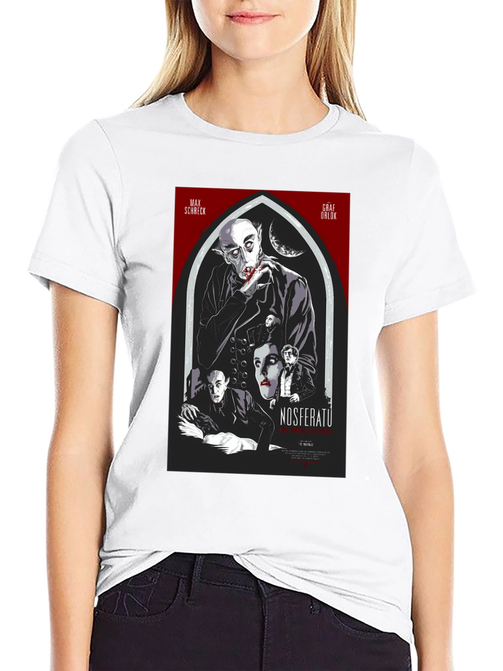 Nosferatu Vampire Movie Poster T-Shirt
