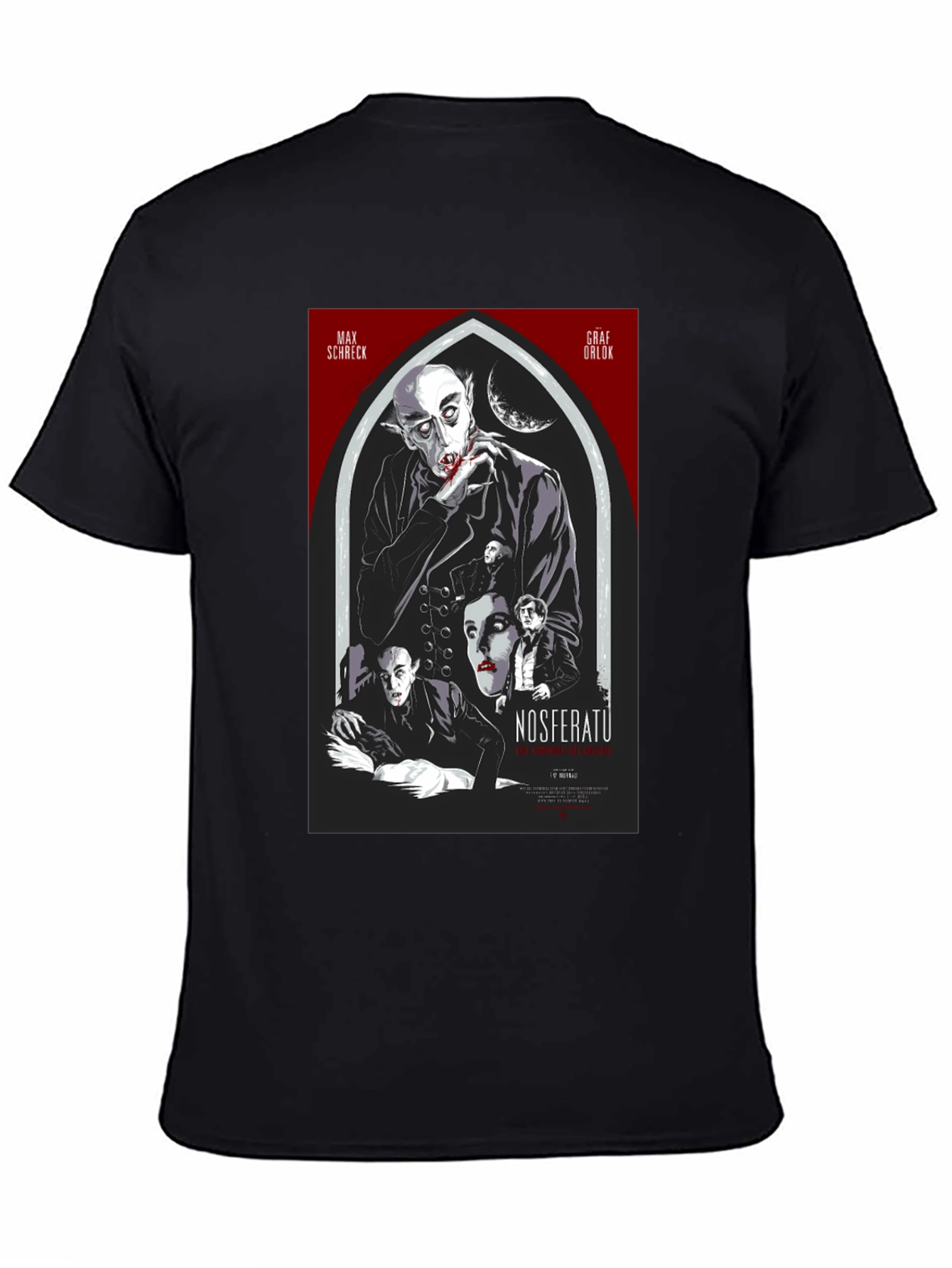 Nosferatu Vampire Movie Poster T-Shirt