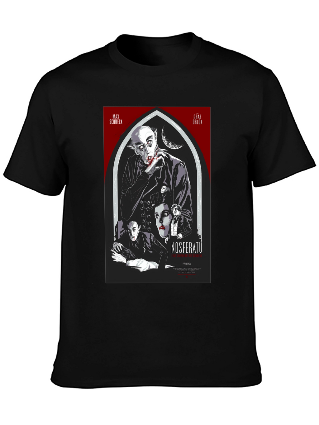 Nosferatu Vampire Movie Poster T-Shirt