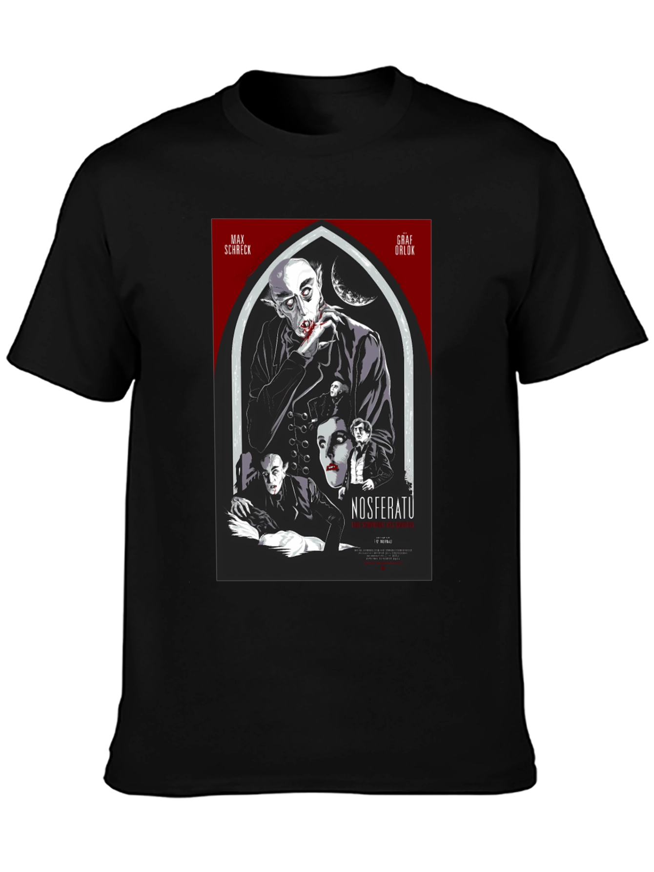 Nosferatu Vampire Movie Poster T-Shirt