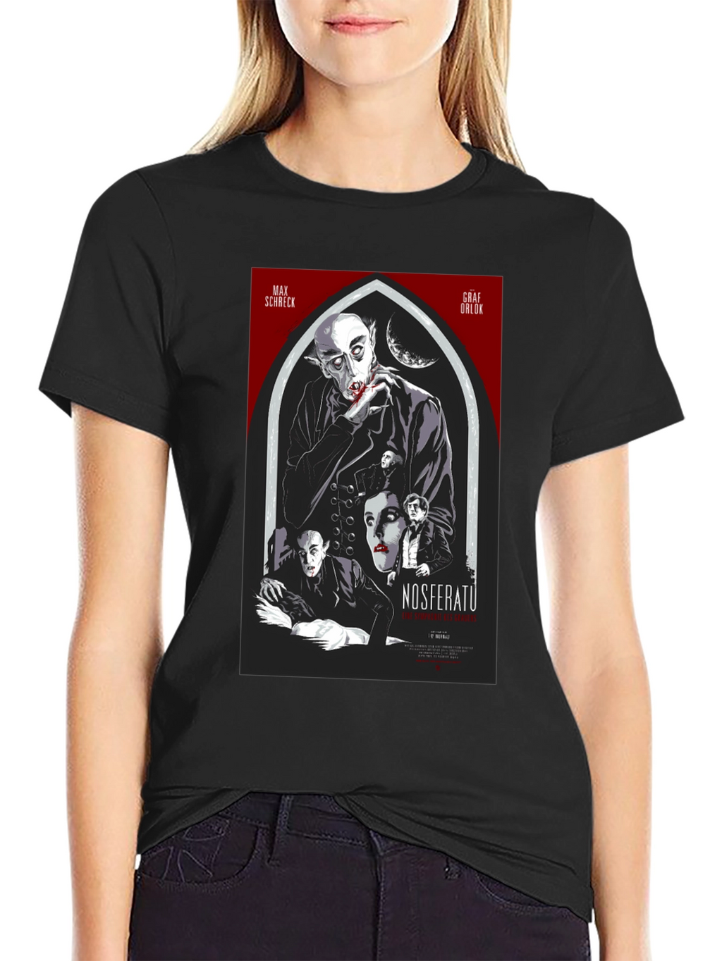 Nosferatu Vampire Movie Poster T-Shirt