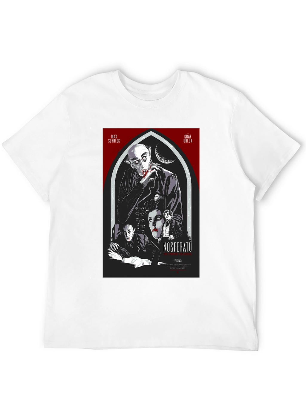 Nosferatu Vampire Movie Poster T-Shirt