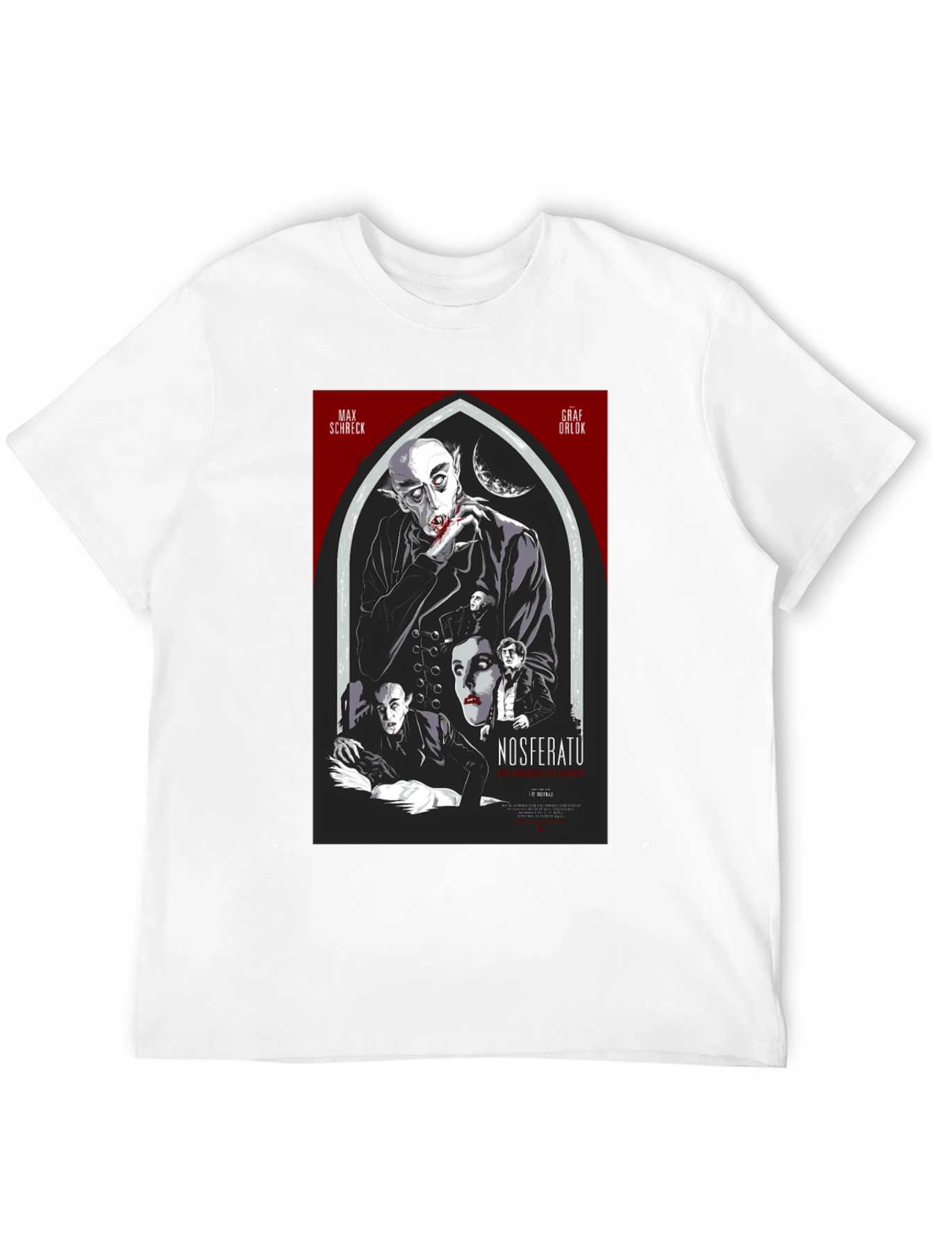 Nosferatu Vampire Movie Poster T-Shirt