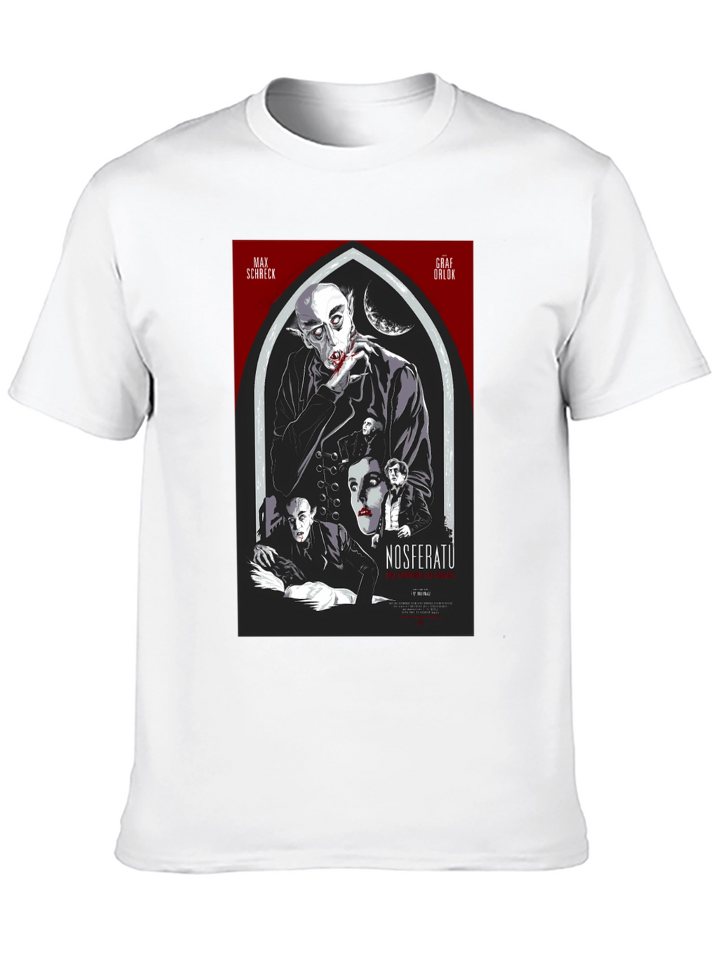 Nosferatu Vampire Movie Poster T-Shirt