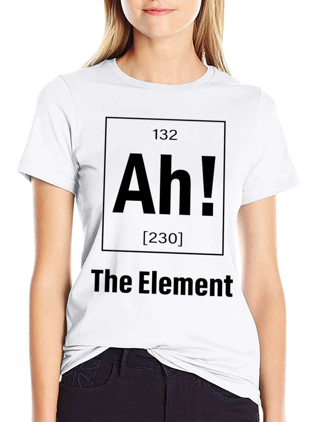 Ah! The Element T-Shirt - Black Novelty Tee