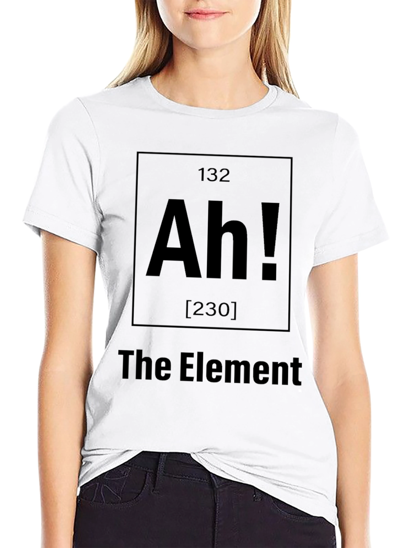 Ah! The Element T-Shirt - Black Novelty Tee