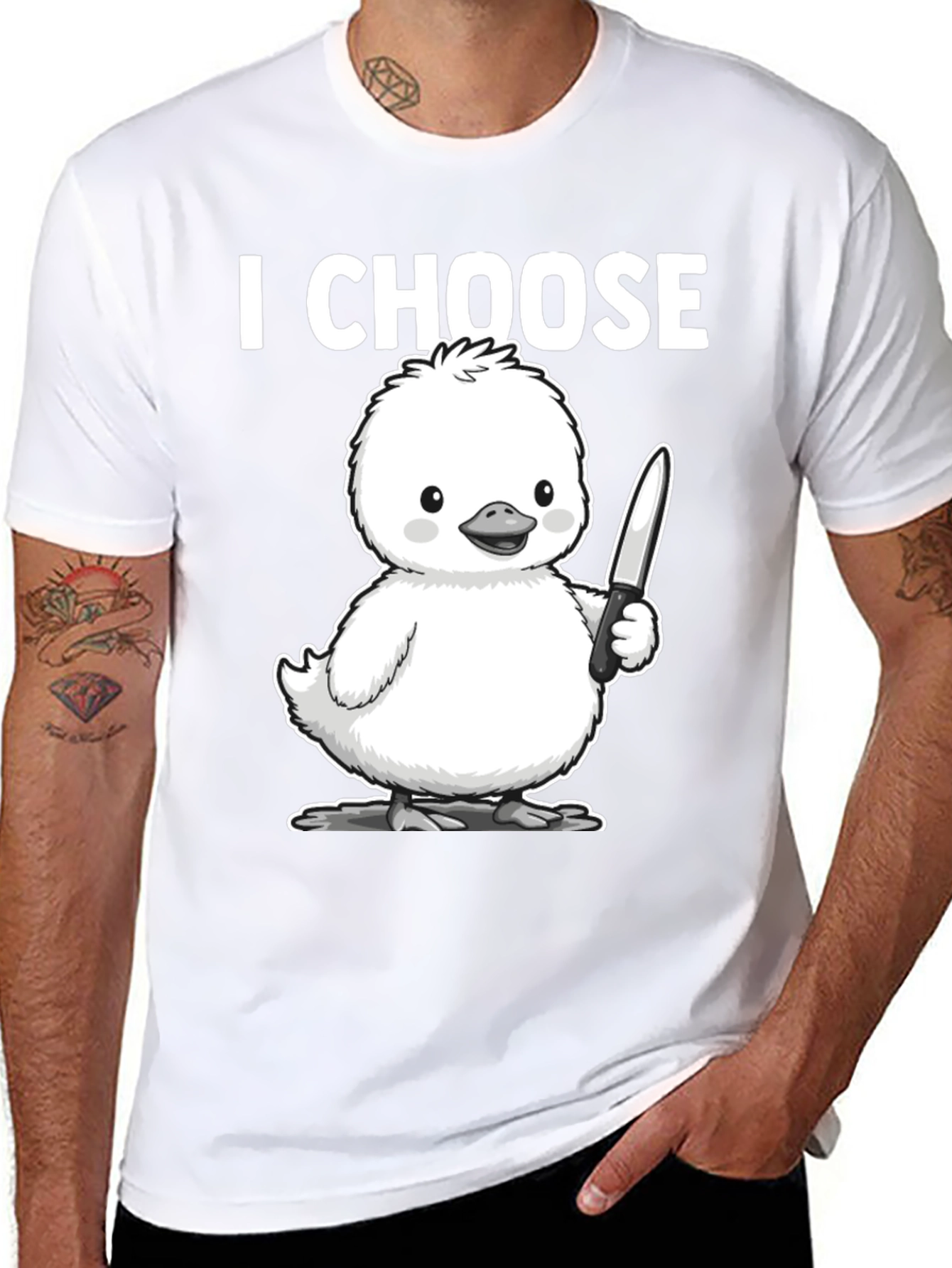 I Choose You Chicken Graphic Tee
