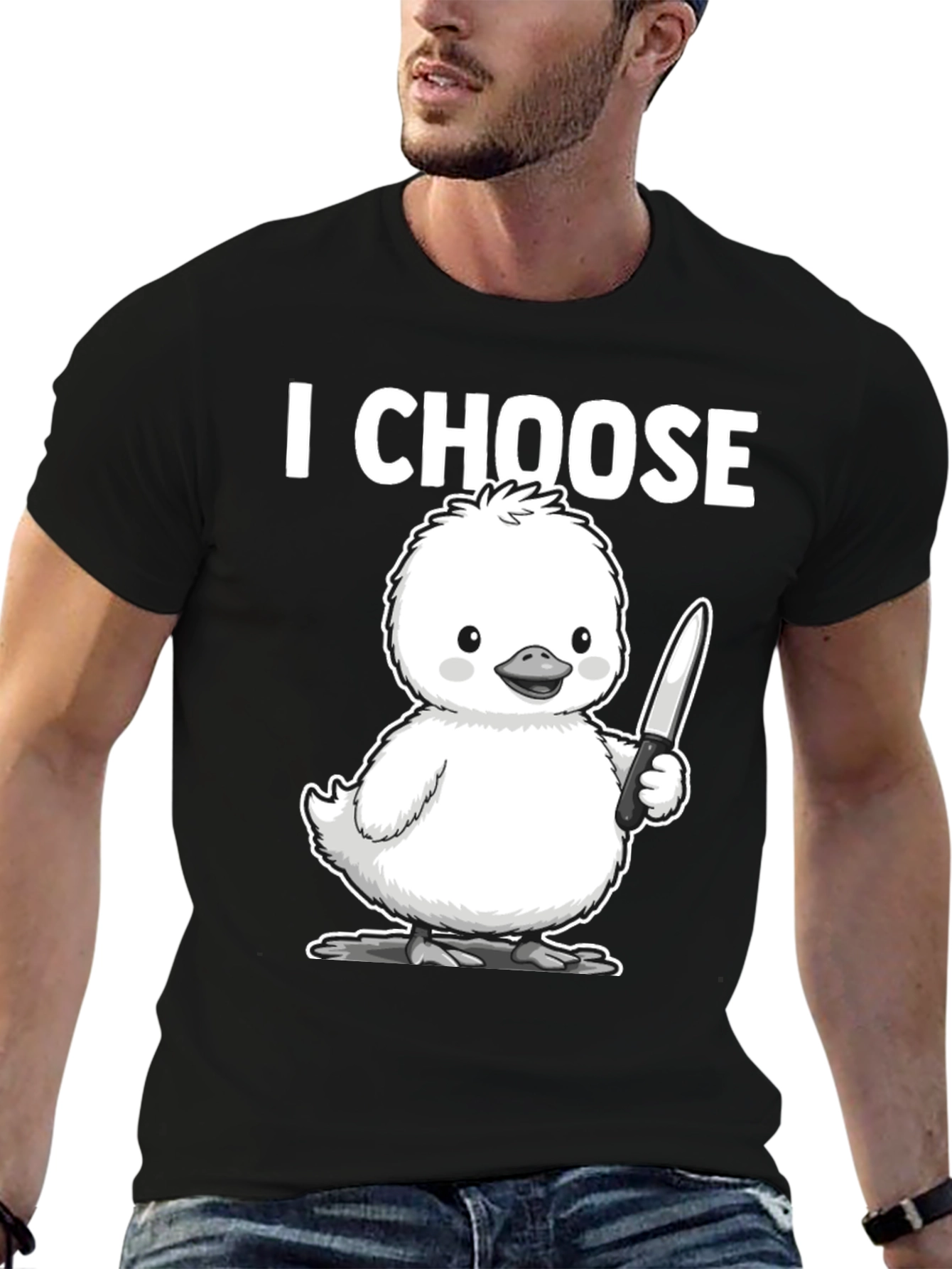 I Choose You Chicken Graphic Tee