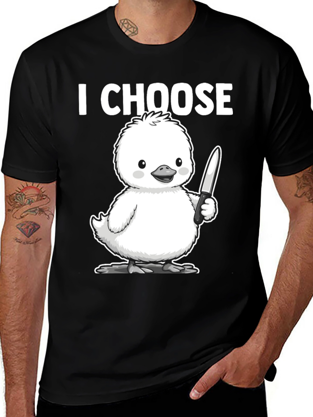 I Choose You Chicken Graphic Tee
