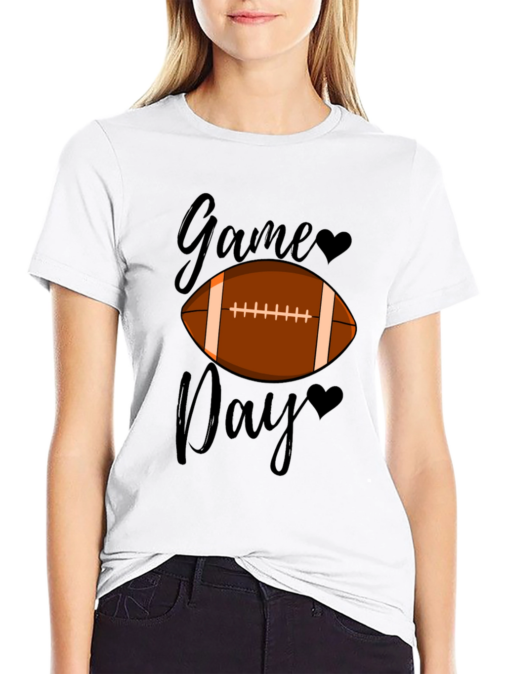 Game Day Football Graphic T-Shirt