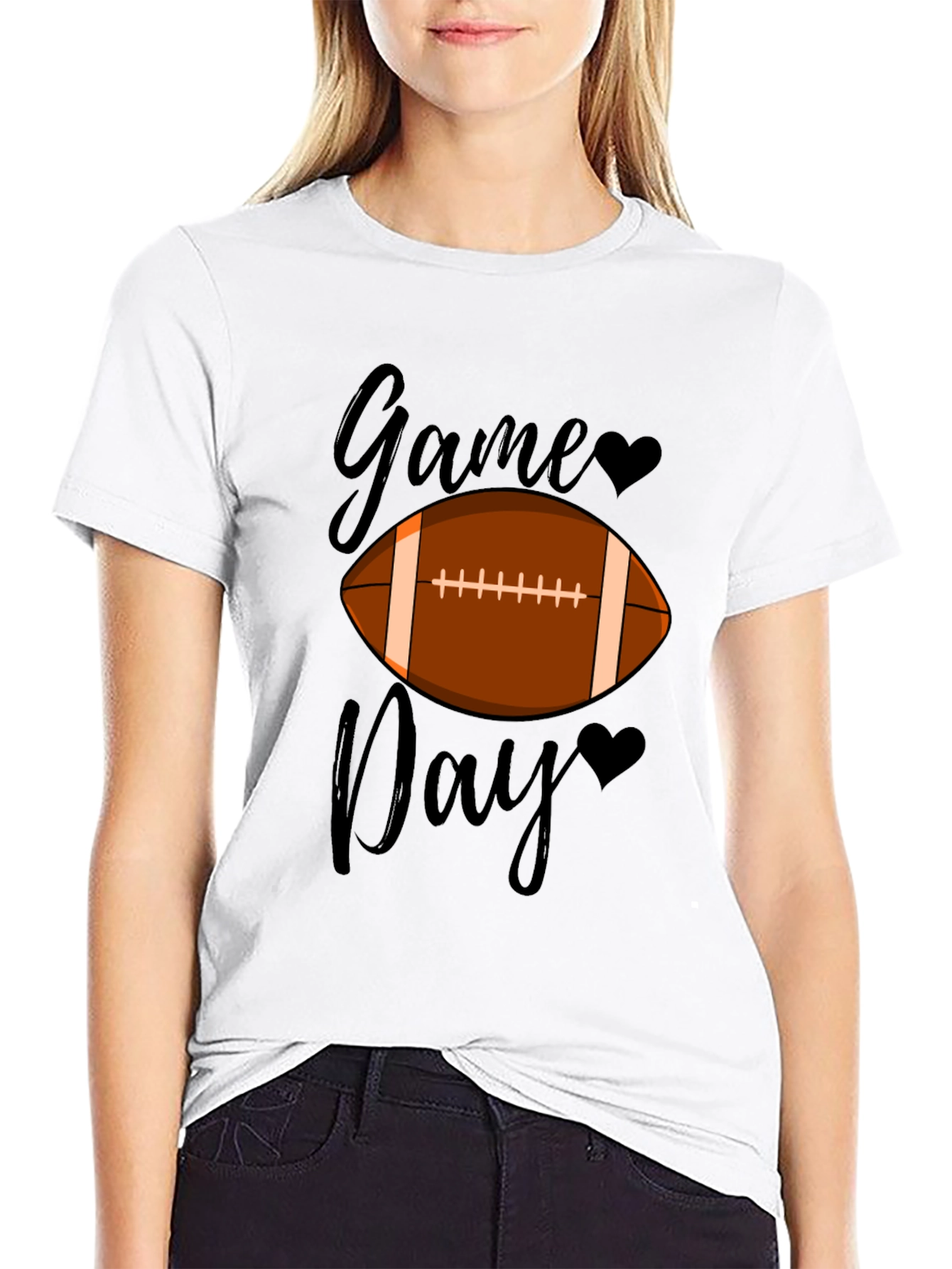 Game Day Football Graphic T-Shirt