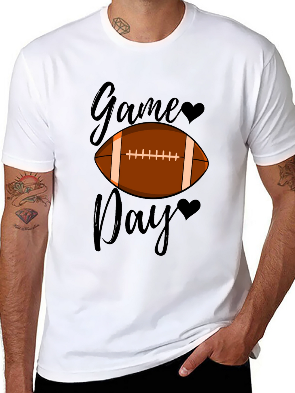 Game Day Football Graphic T-Shirt