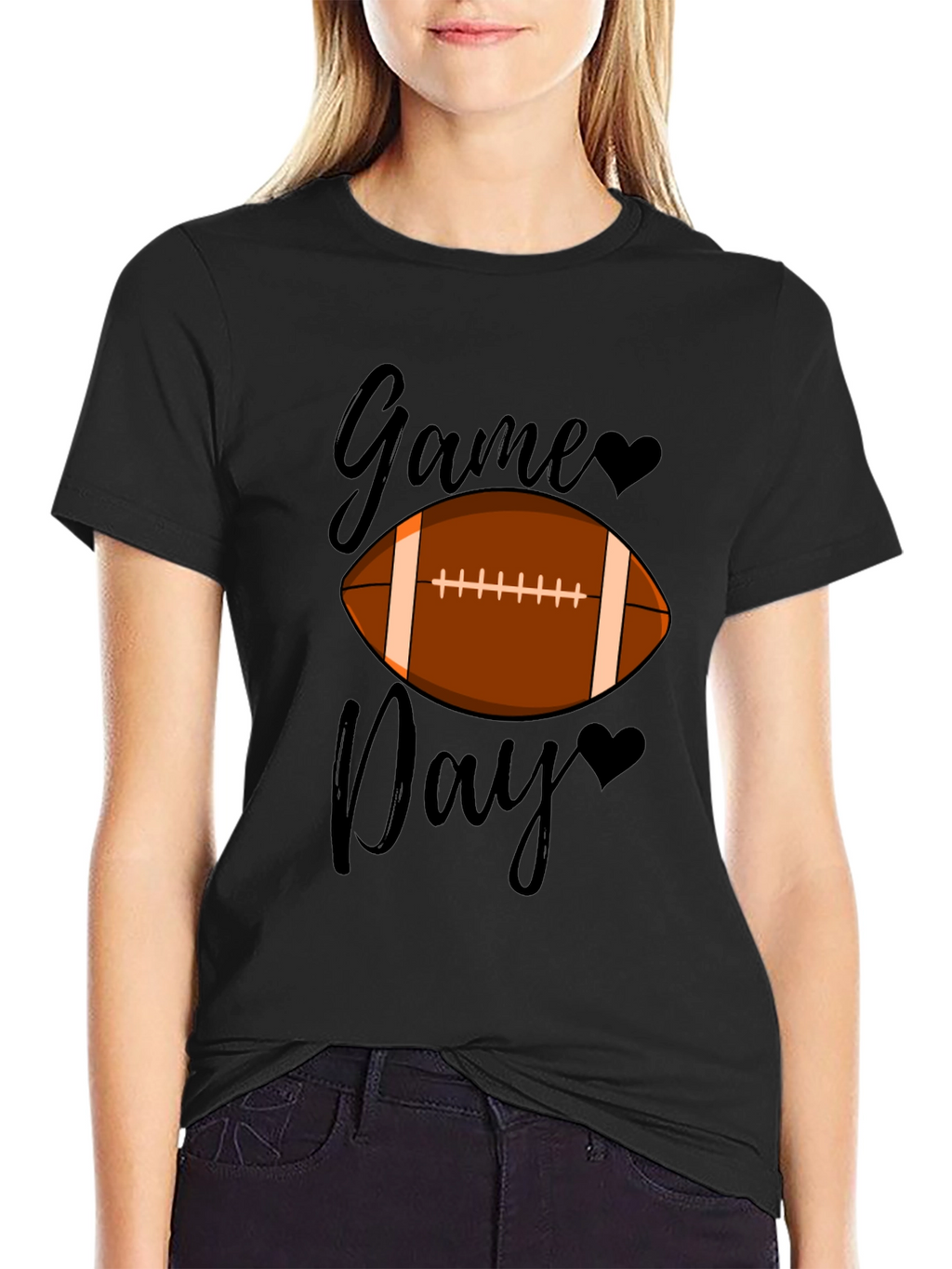 Game Day Football Graphic T-Shirt