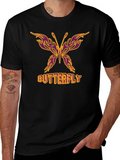 Butterfly Graphic Tee - Unique Design