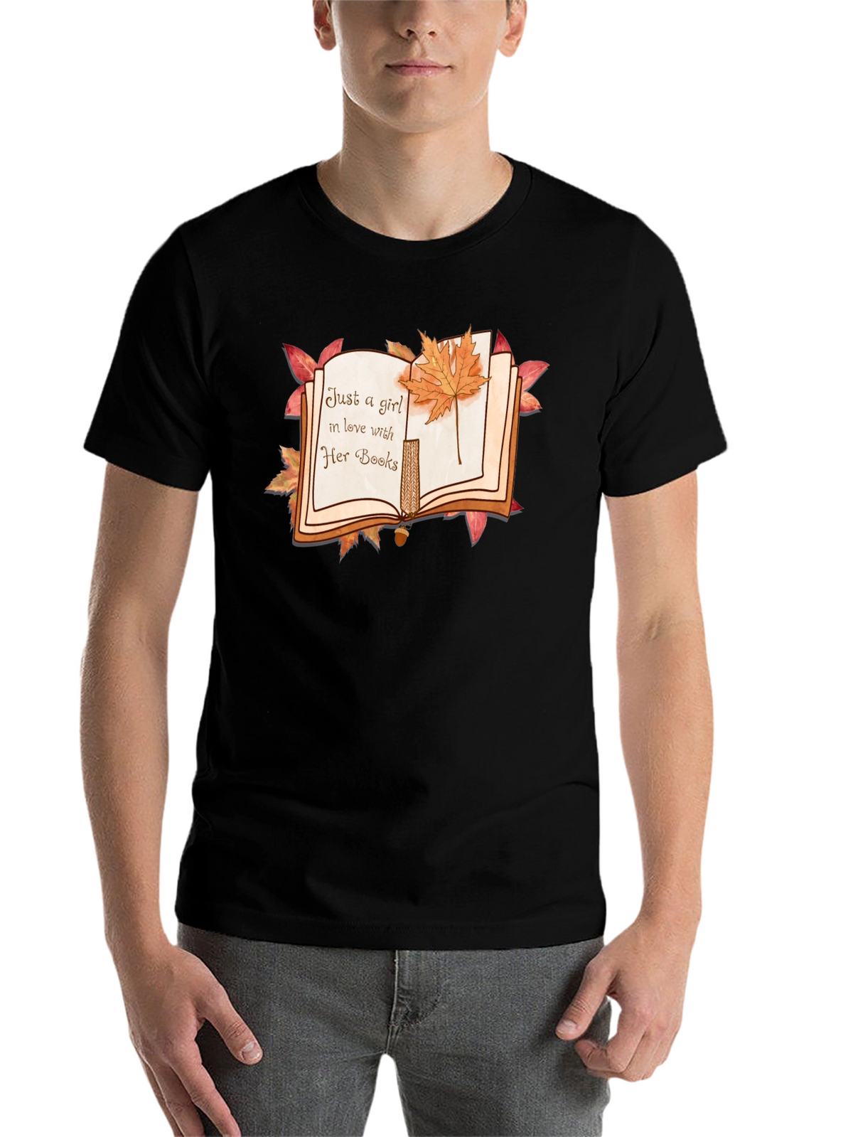 Book Lover Graphic Tee - Fall Reading Shirt