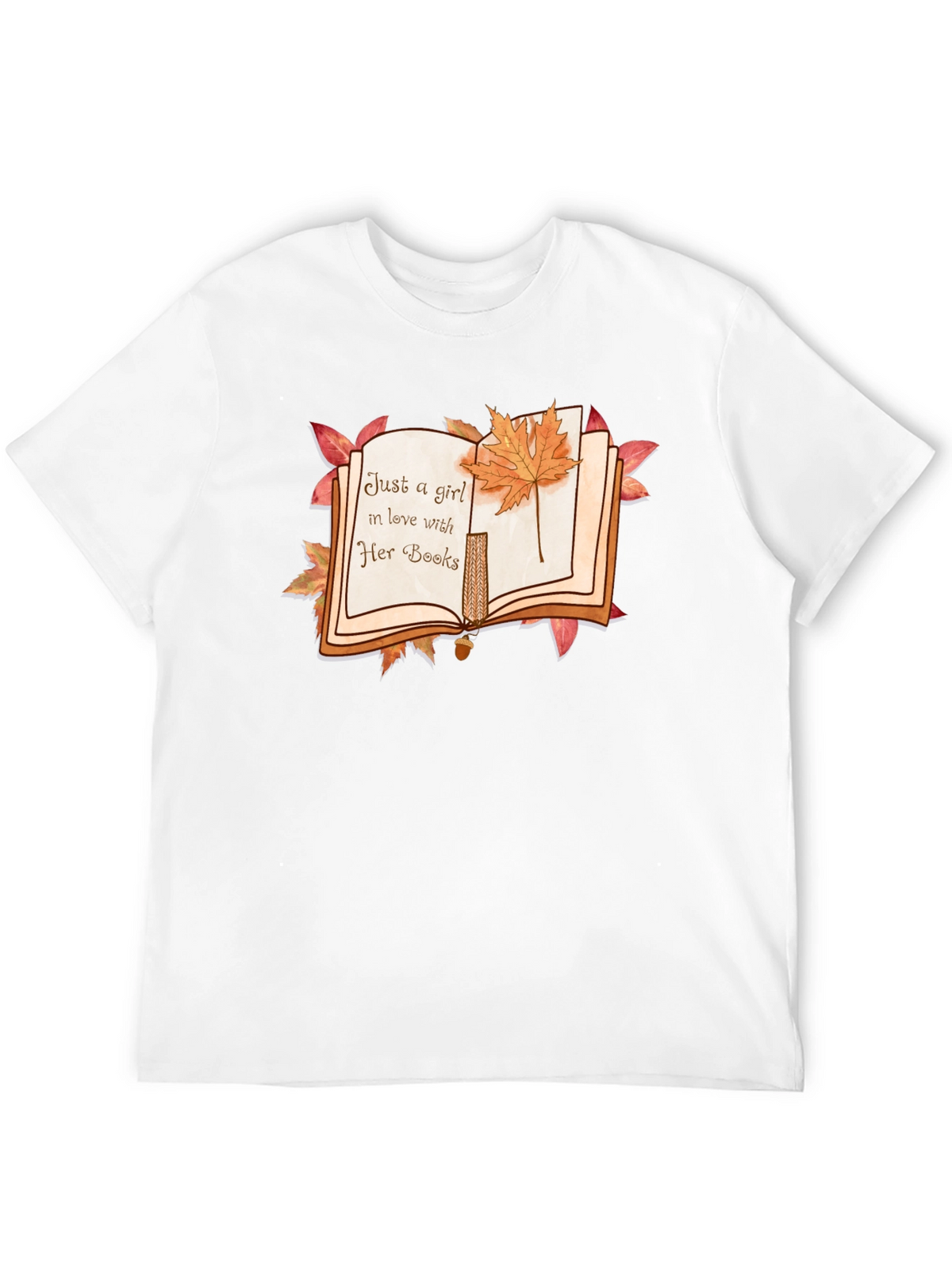 Book Lover Graphic Tee - Fall Reading Shirt