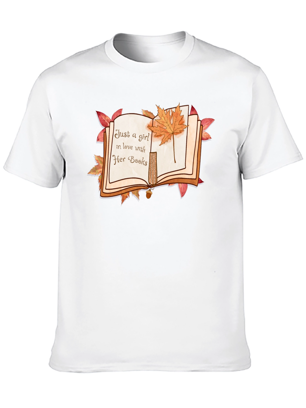 Book Lover Graphic Tee - Fall Reading Shirt