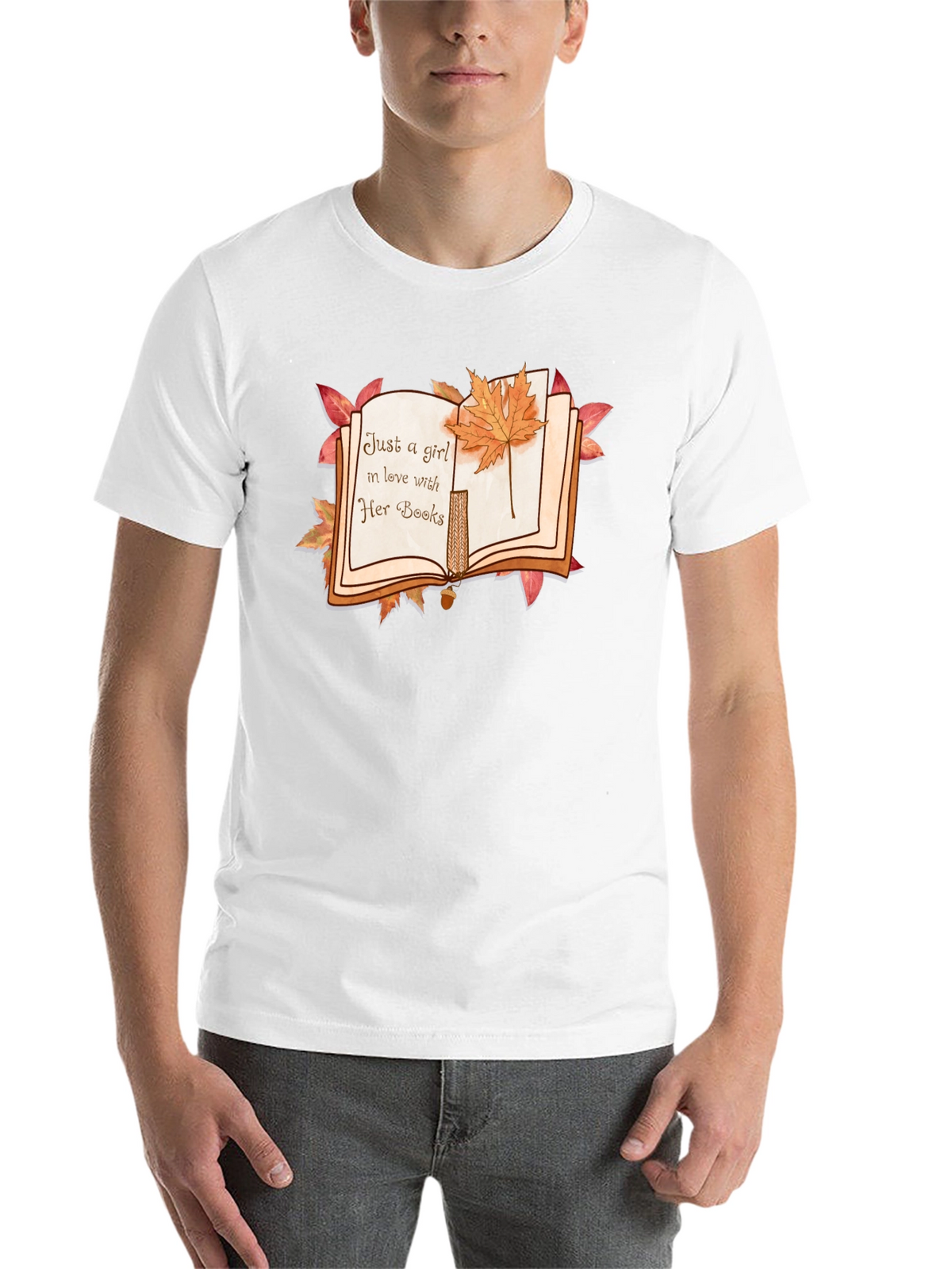 Book Lover Graphic Tee - Fall Reading Shirt