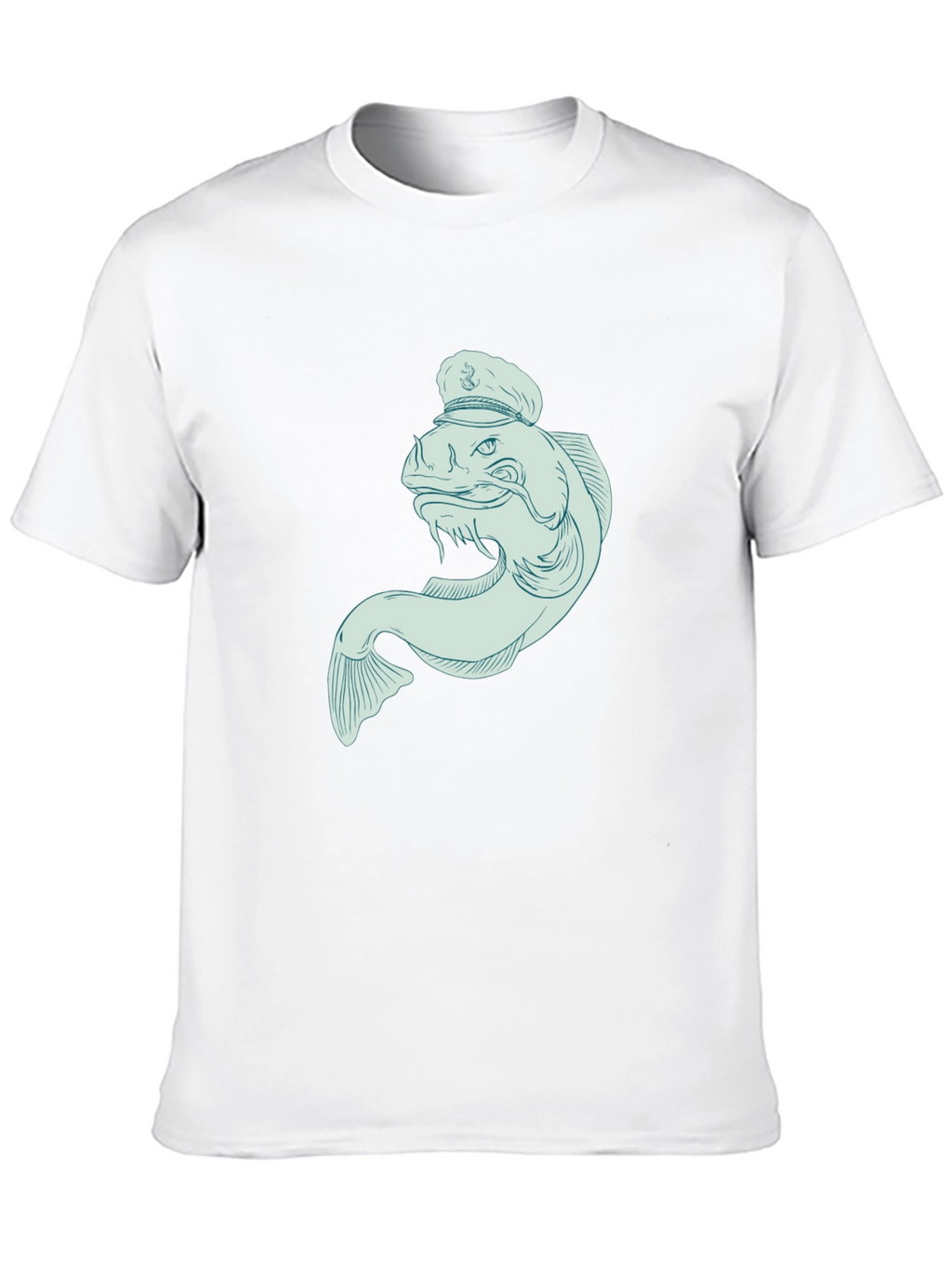 Fish Captain Graphic Tee