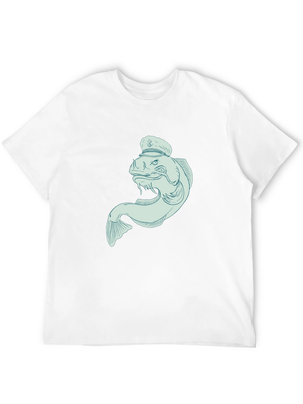 Fish Captain Graphic Tee
