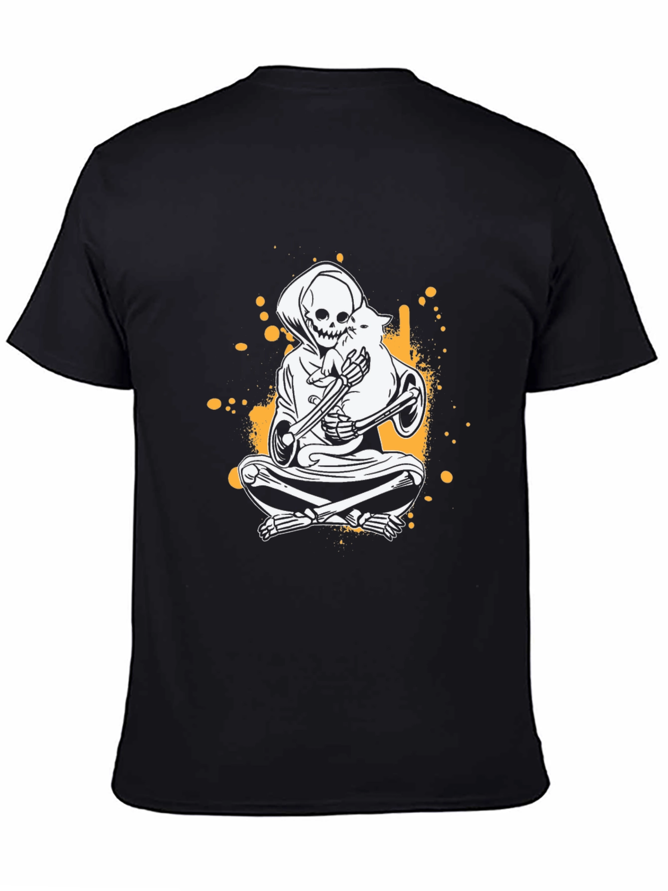 Grim Reaper Cat Lover T-Shirt