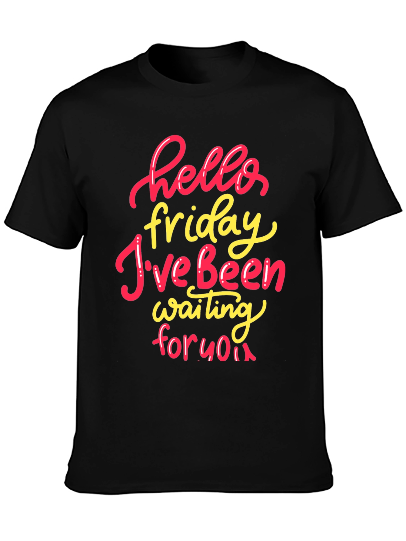 Hello Friday T-Shirt - Stylish Weekend Wear