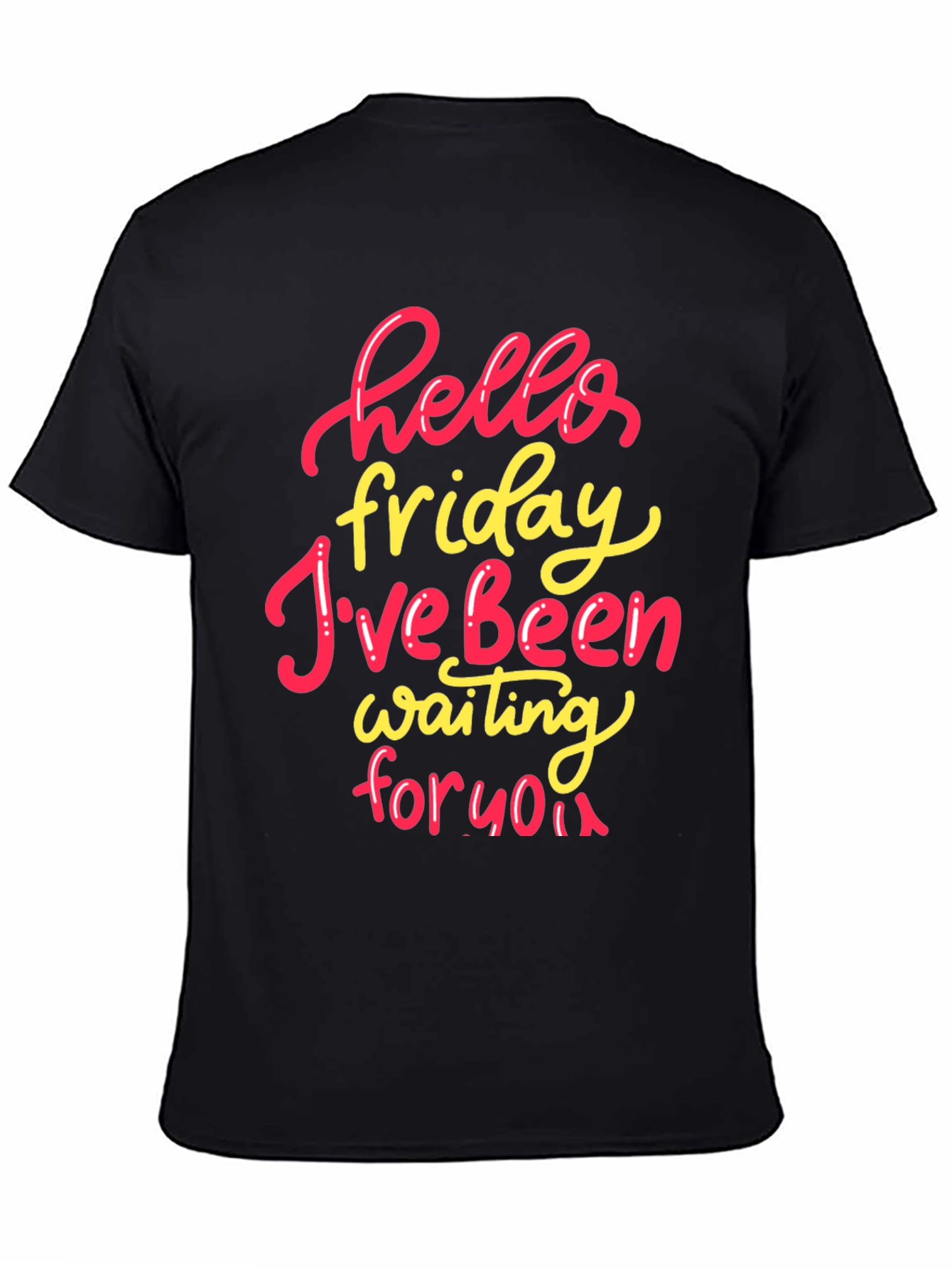 Hello Friday T-Shirt - Stylish Weekend Wear