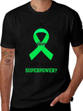 Neurofibromatosis Awareness T-Shirt - Superpower Ribbon