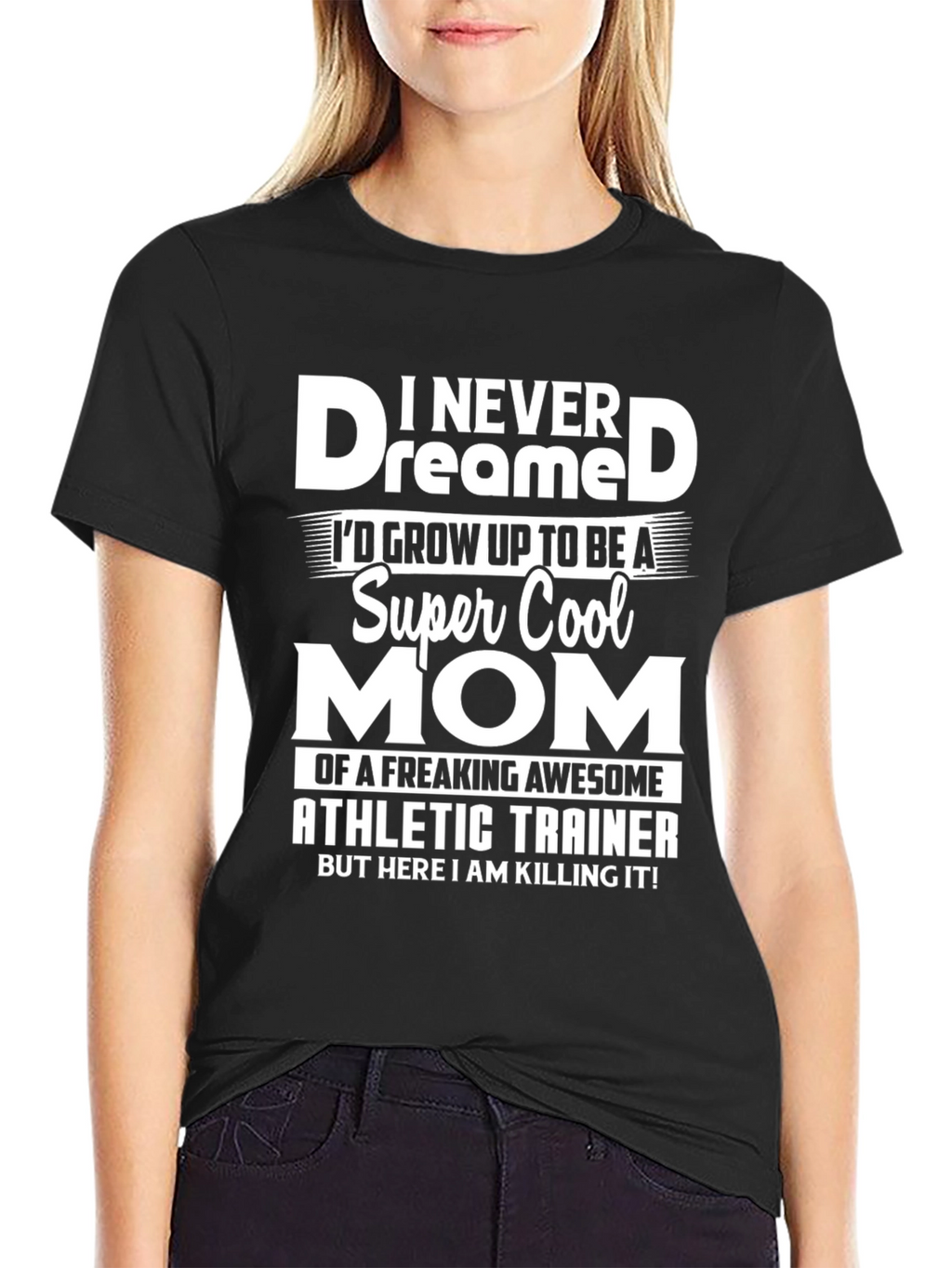 Super Cool Athletic Trainer Mom Graphic Tee