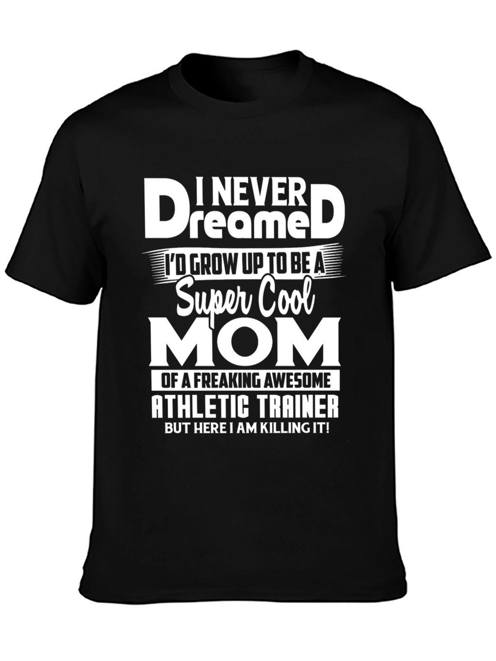 Super Cool Athletic Trainer Mom Graphic Tee