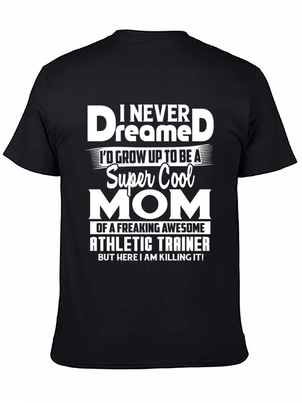 Super Cool Athletic Trainer Mom Graphic Tee