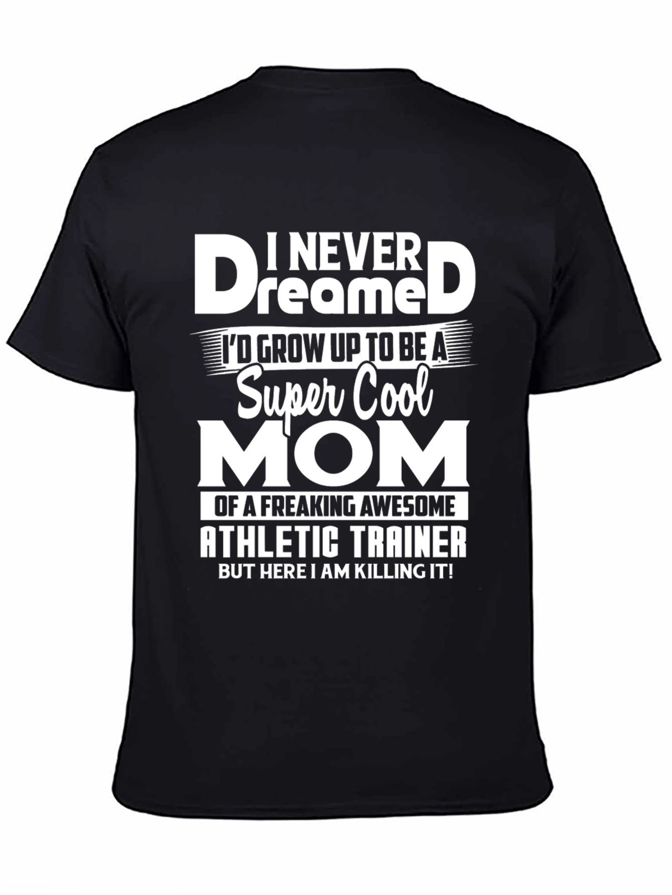 Super Cool Athletic Trainer Mom Graphic Tee