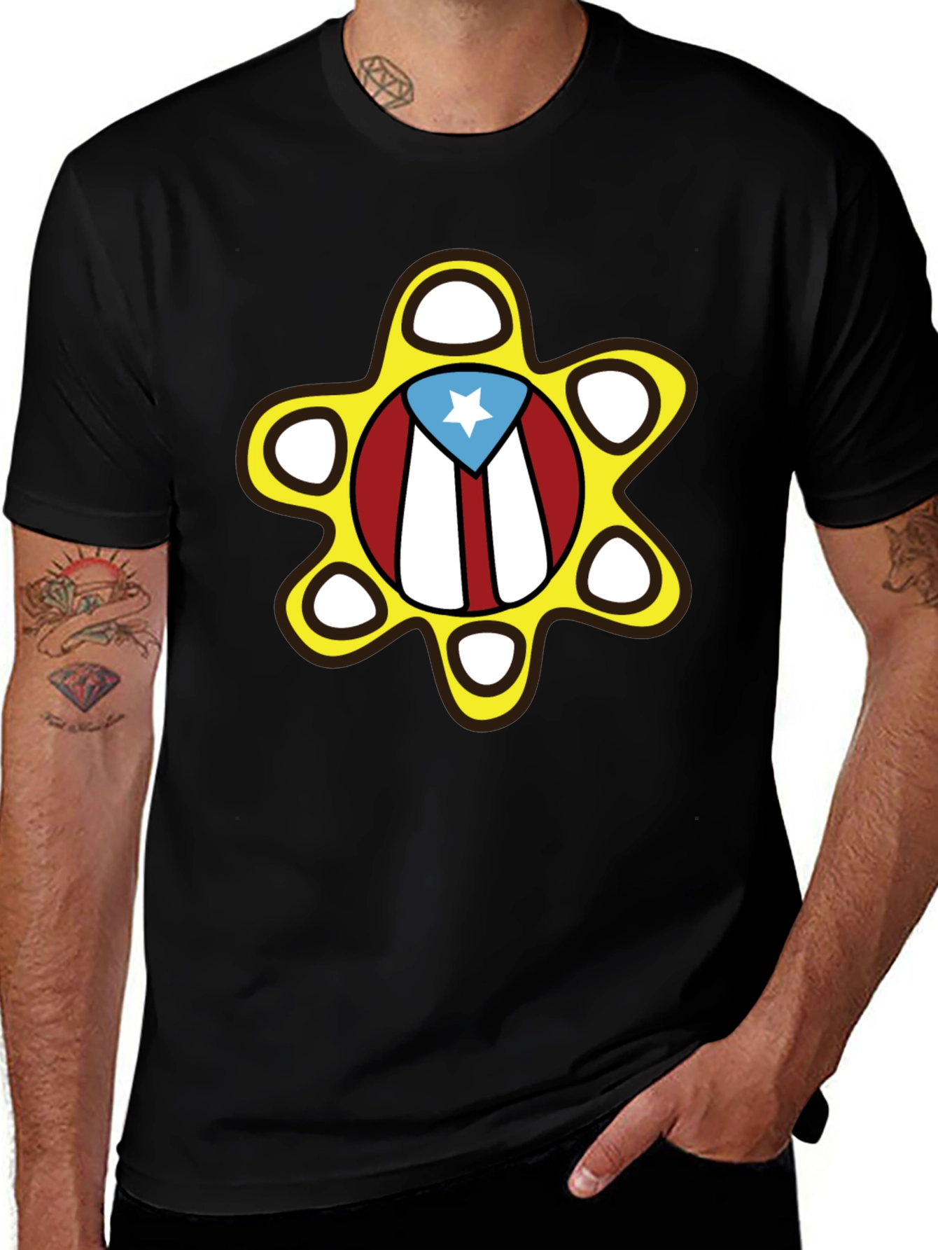 Puerto Rico Flag Coqui T-Shirt