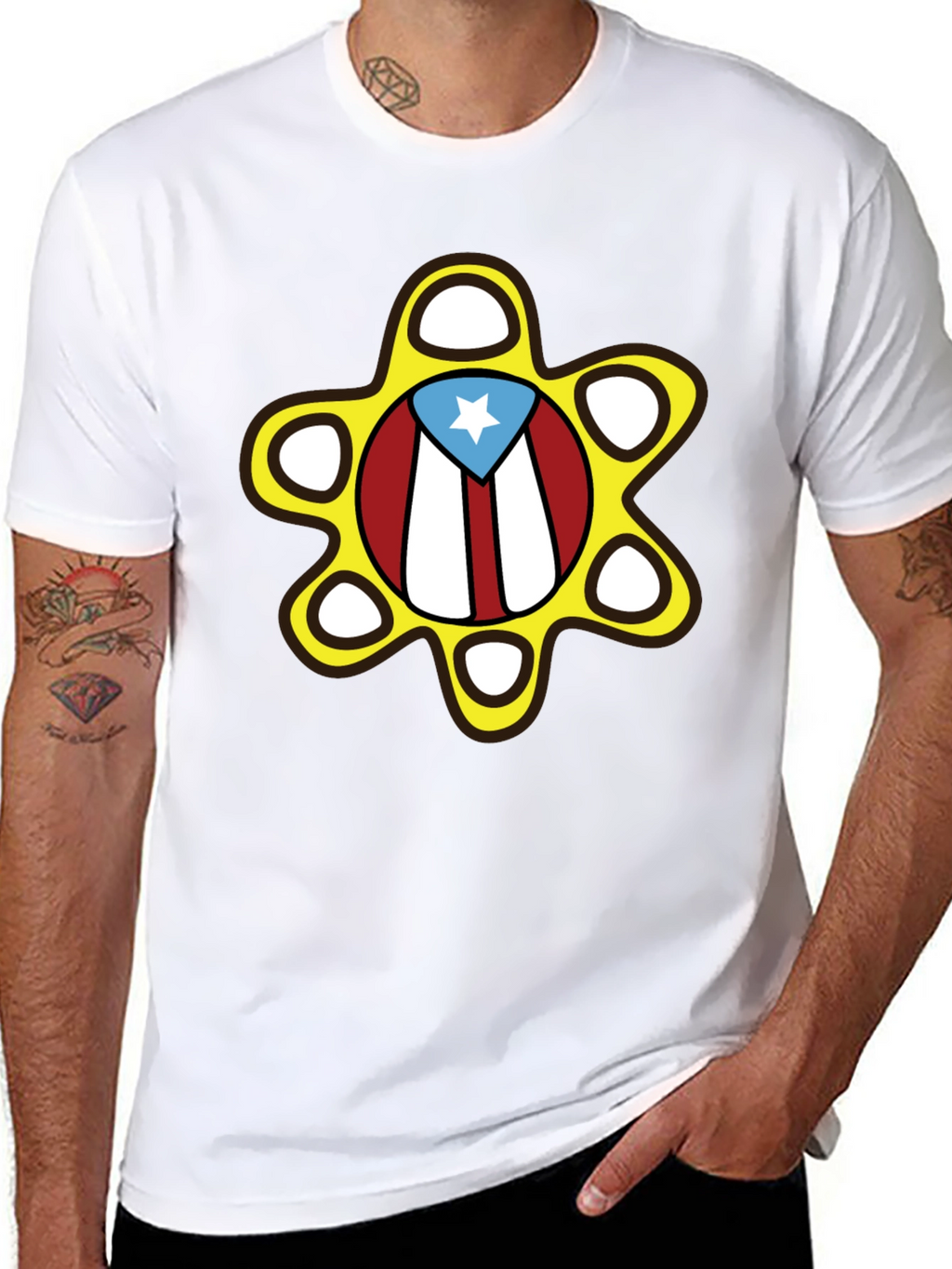Puerto Rico Flag Coqui T-Shirt