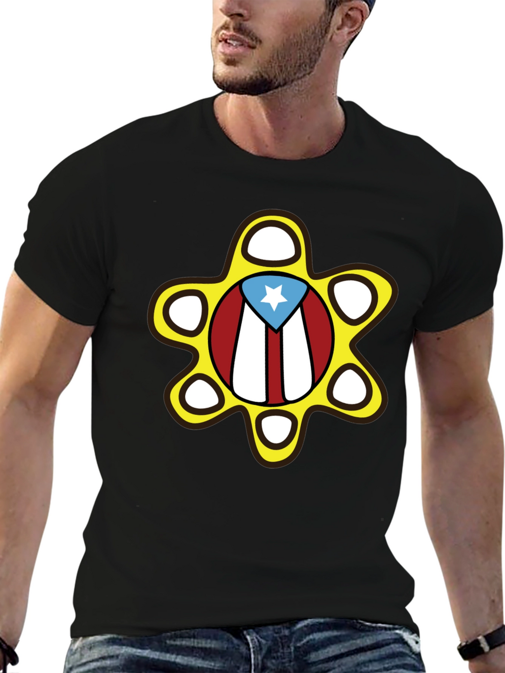 Puerto Rico Flag Coqui T-Shirt