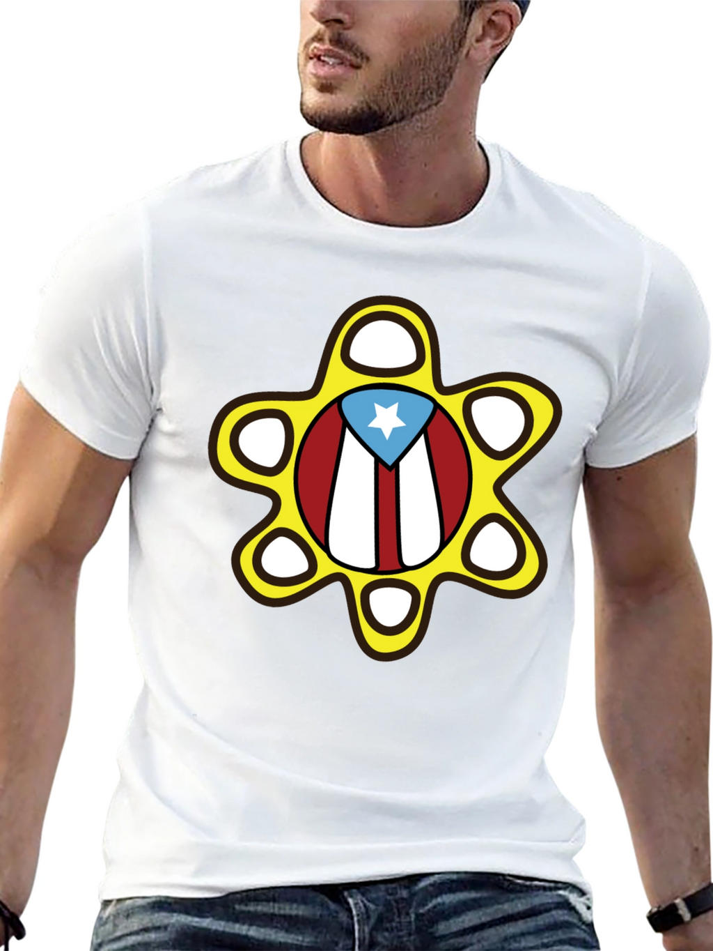 Puerto Rico Flag Coqui T-Shirt