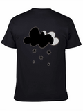 Whimsical Weather Tee - Cloud & Stars Design