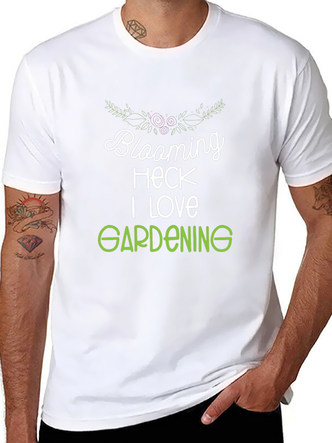 Blooming Heck I Love Gardening T-Shirt