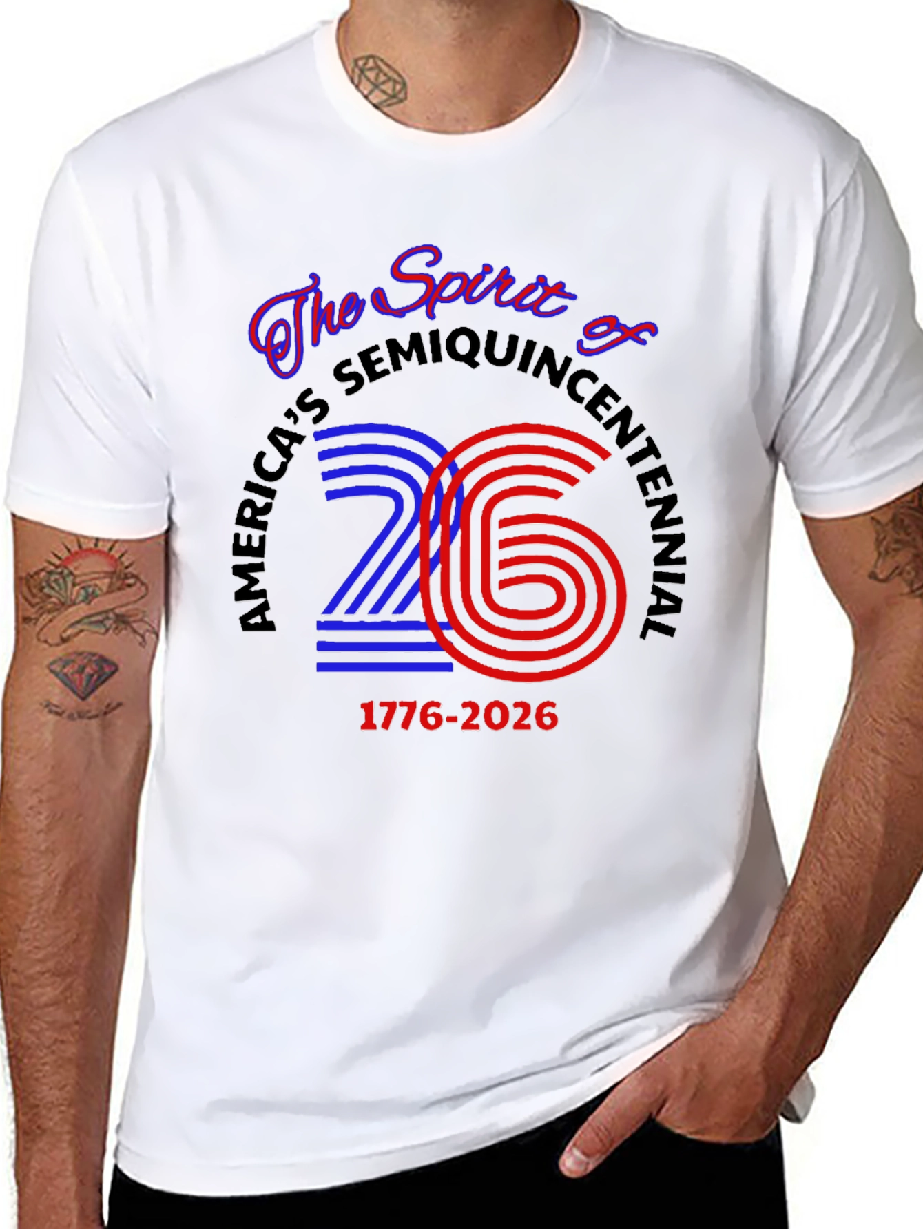 Americas 250th Semiquincentennial T-Shirt
