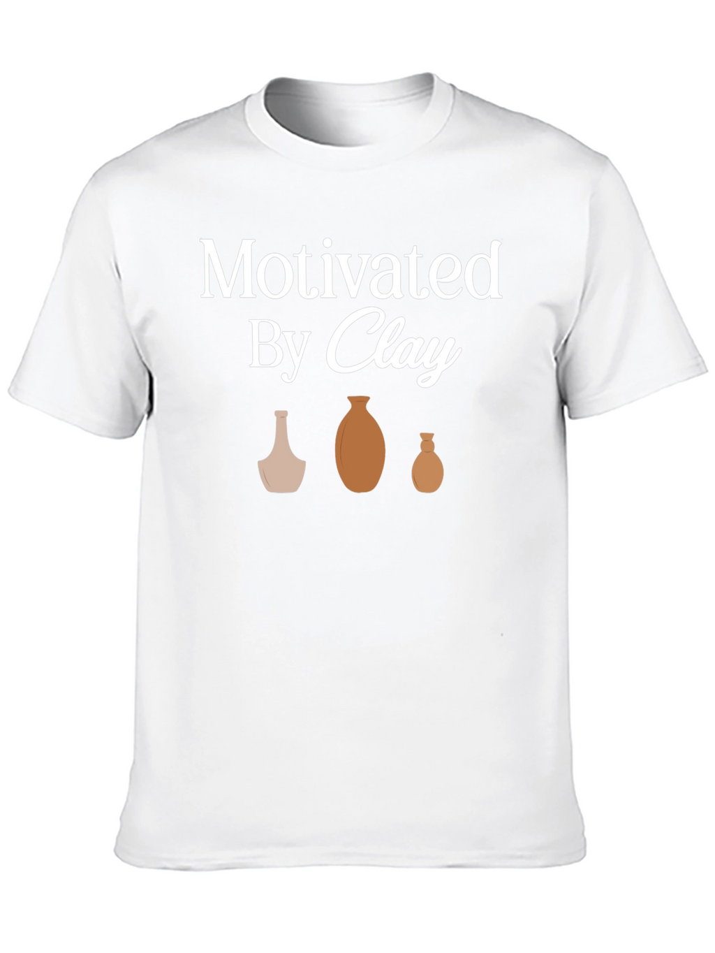 Motivated By Clay Pottery Graphic T-Shirt