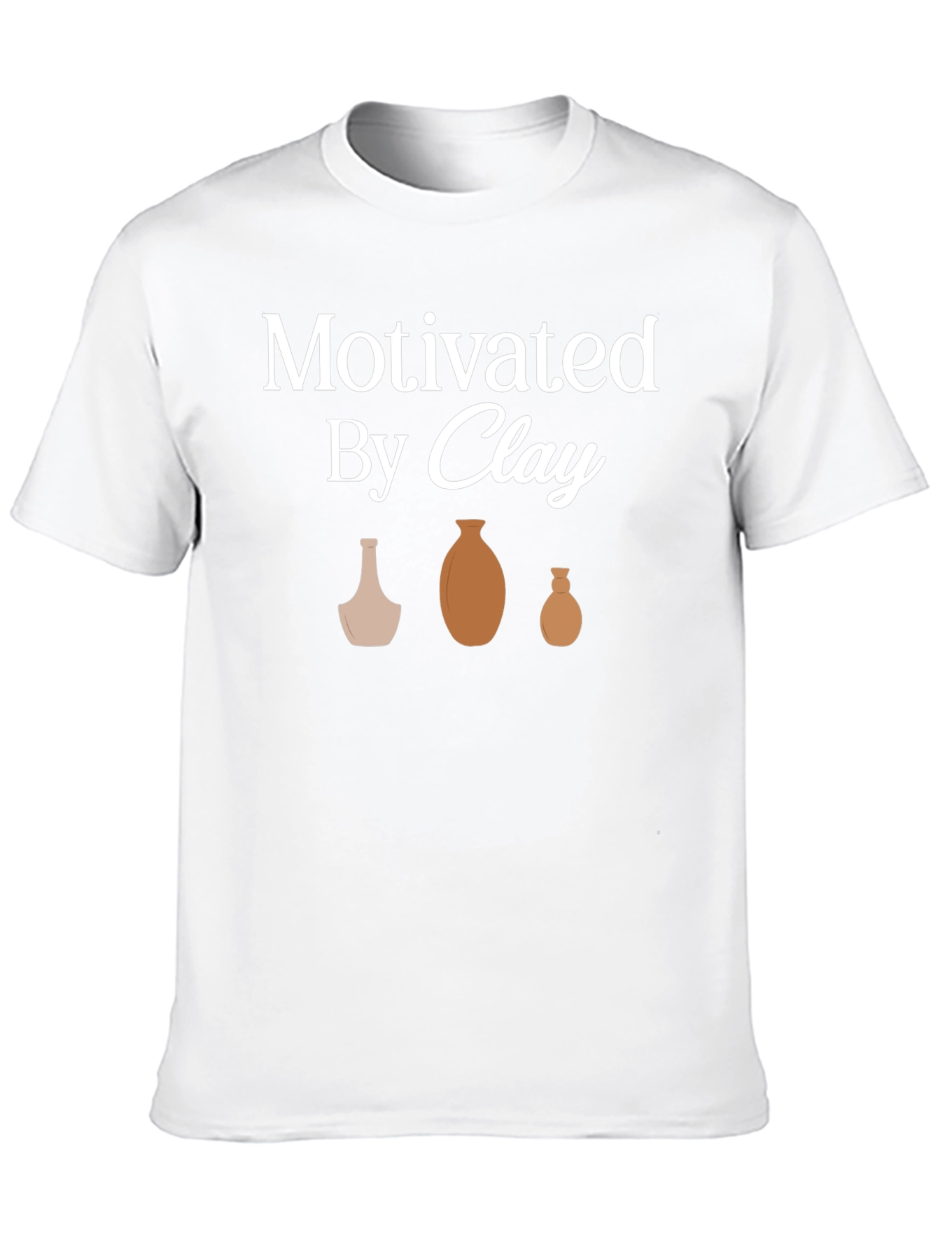 Motivated By Clay Pottery Graphic T-Shirt