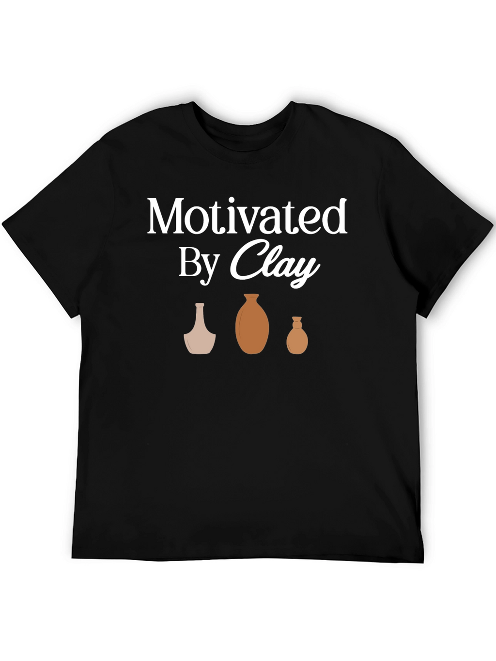 Motivated By Clay Pottery Graphic T-Shirt